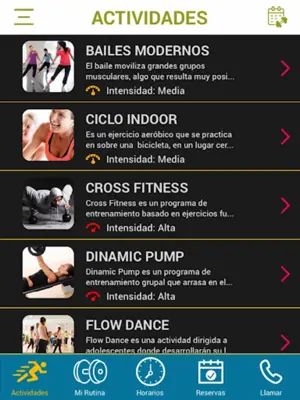 Dinamic Centro Fitness android App screenshot 1